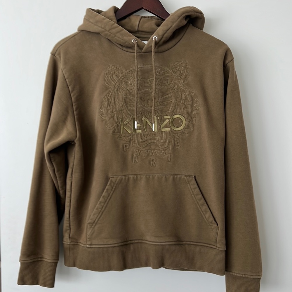 KENZO Olive Green Hoodie